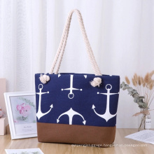 Lady Solid Color Large Capacity Bag Casual Luxury Handbags Women Bags Designer Beach Bag